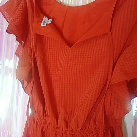 Orange Sexy dress - Picture 4 of 4